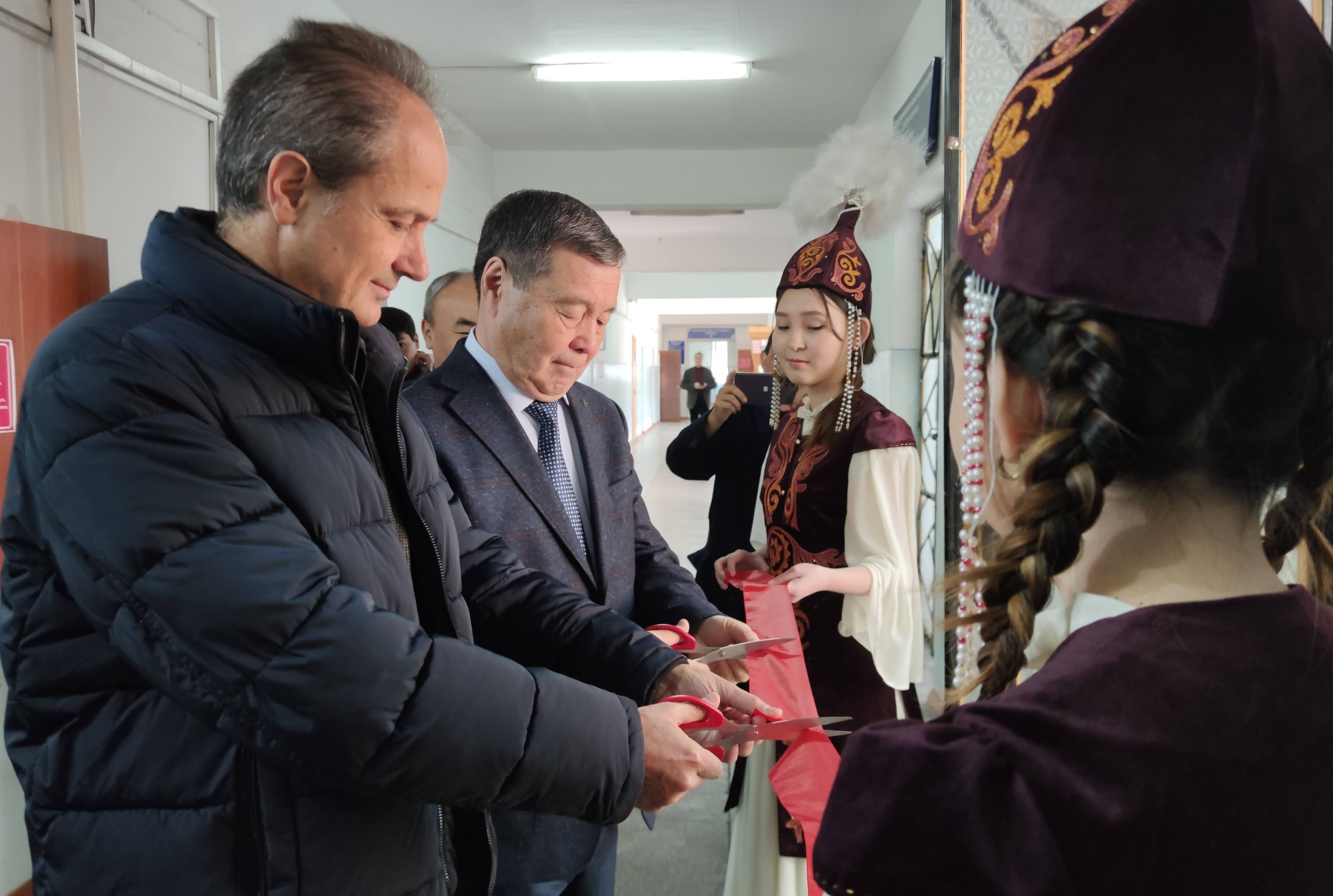 Opening of the Lab in GIT at the Kyrgyz State University of Construction, Transport and Architecture (KSUCTA)