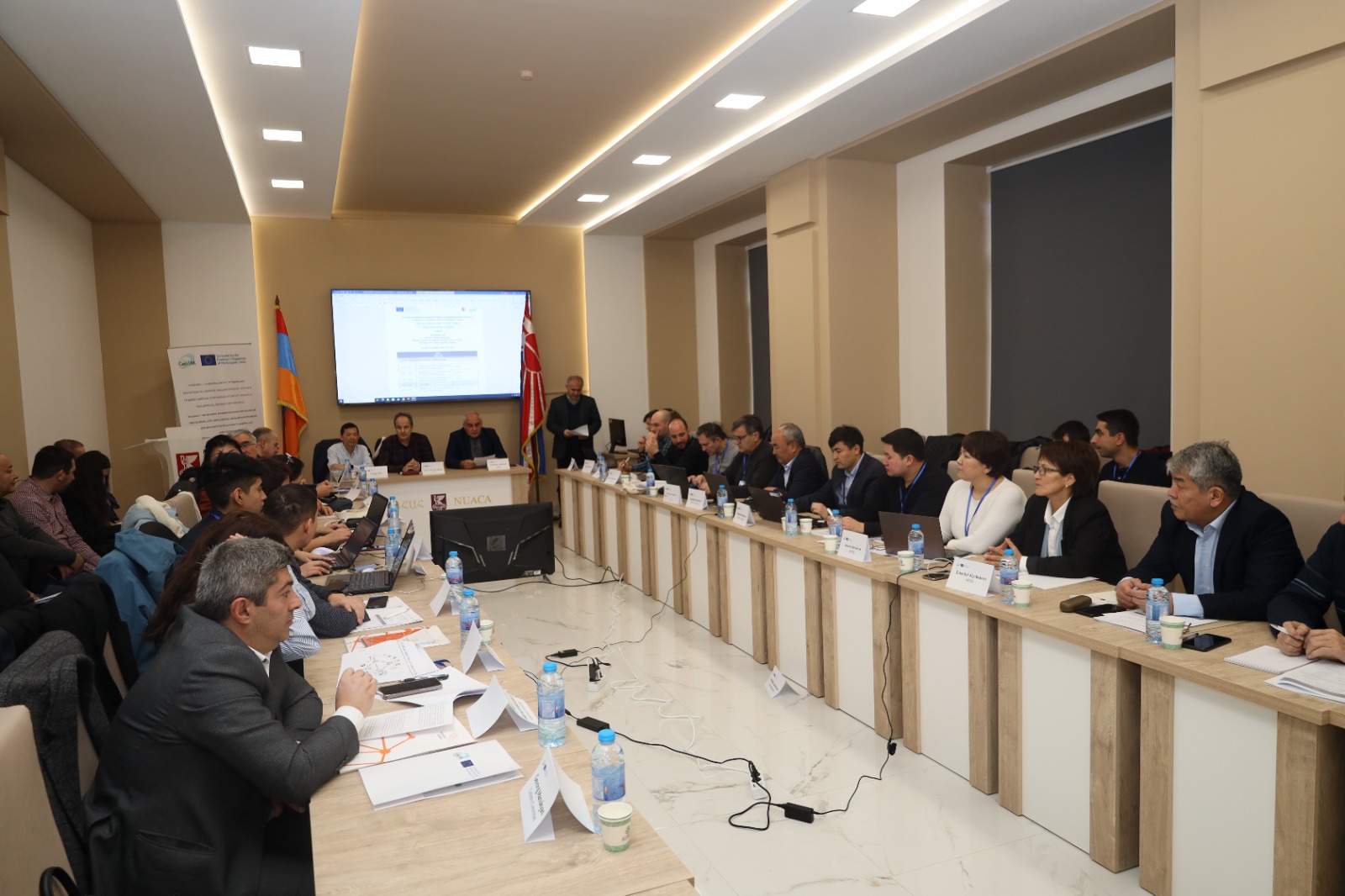 International workshop “Sharing experiences in Research and Innovation” in NUACA (Armenia)
